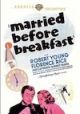 Married Before Breakfast (1937) on DVD