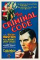 The Criminal Code (1930) DVD-R