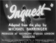 Inquest (1939) DVD-R