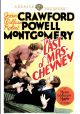 The Last Of Mrs. Cheyney (1937) On DVD