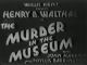 The Murder in the Museum (1934) DVD-R