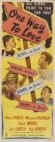 One Way to Love (1946) DVD-R