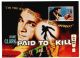 Paid to Kill (1954) DVD-R