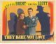 They Dare Not Love (1941) DVD-R