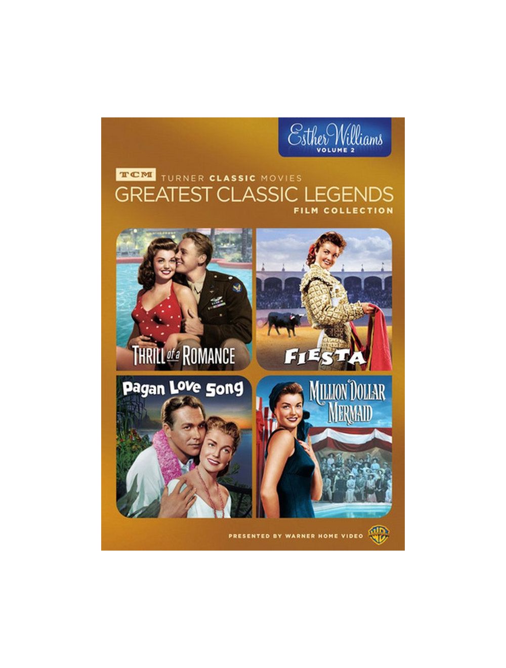 TCM Greatest Classic Films Collection Esther Williams Volume 2 4 DVD On DVD