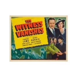 The Witness Vanishes (1939) DVD-R - Loving The Classics